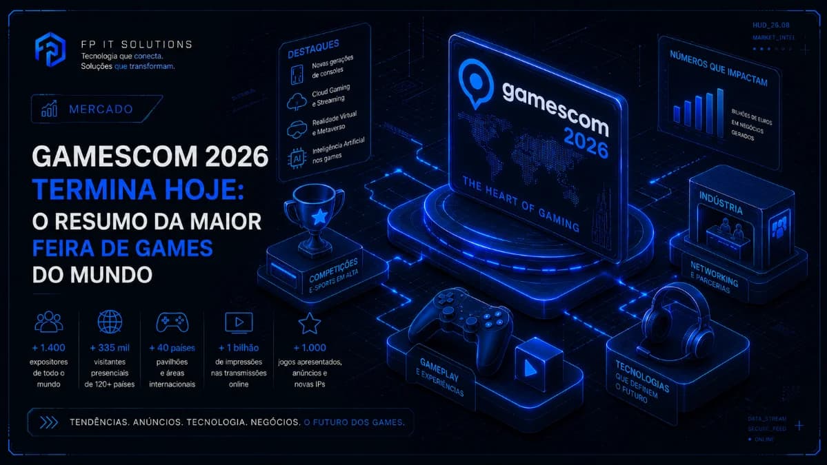 Gamescom 2026 termina hoje: o resumo da maior feira de games do mundo