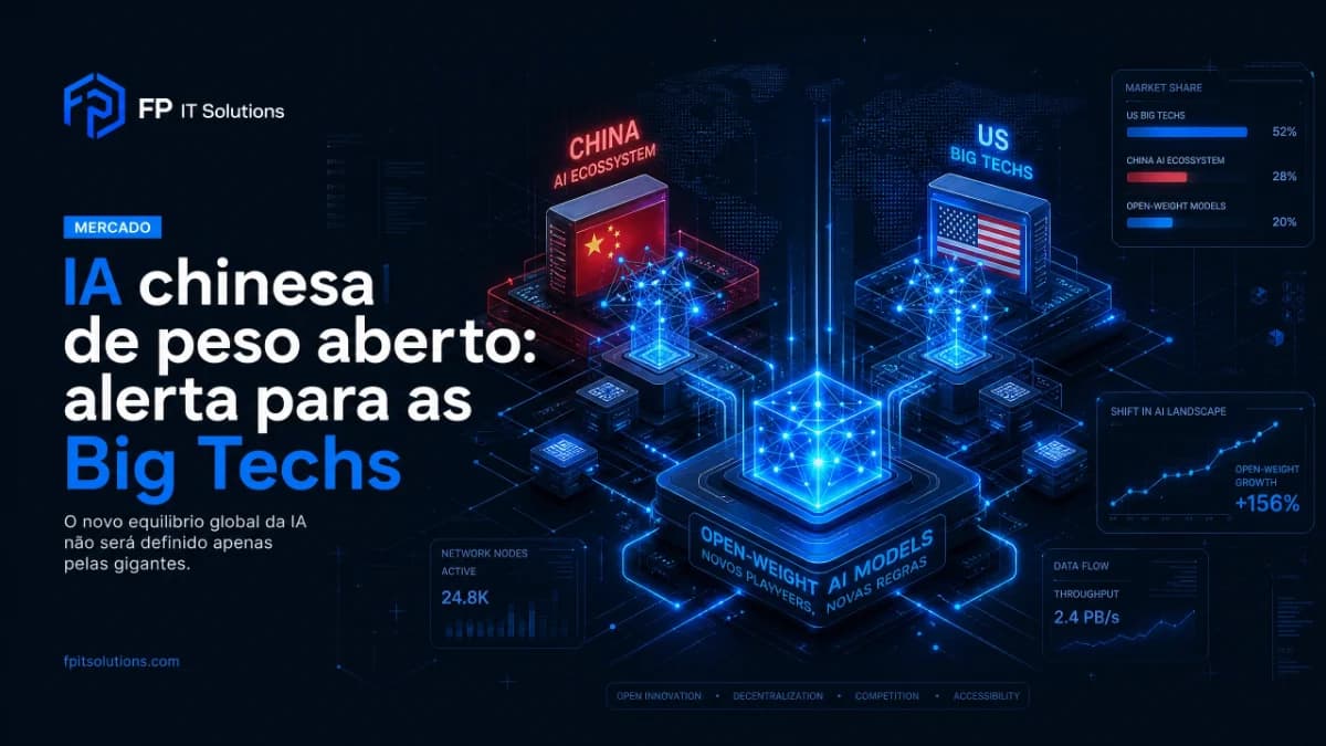 IA chinesa de peso aberto põe as Big Techs dos EUA em alerta — o que isso significa pra você