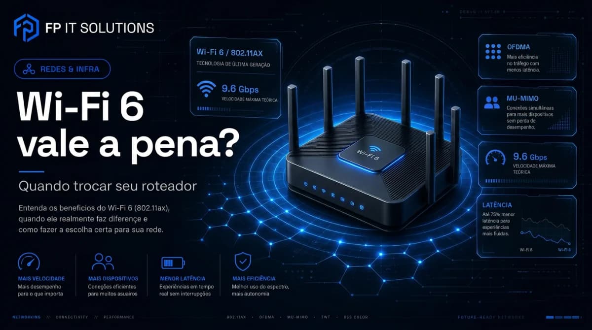 Wi-Fi 6 vale a pena? Quando trocar seu roteador
