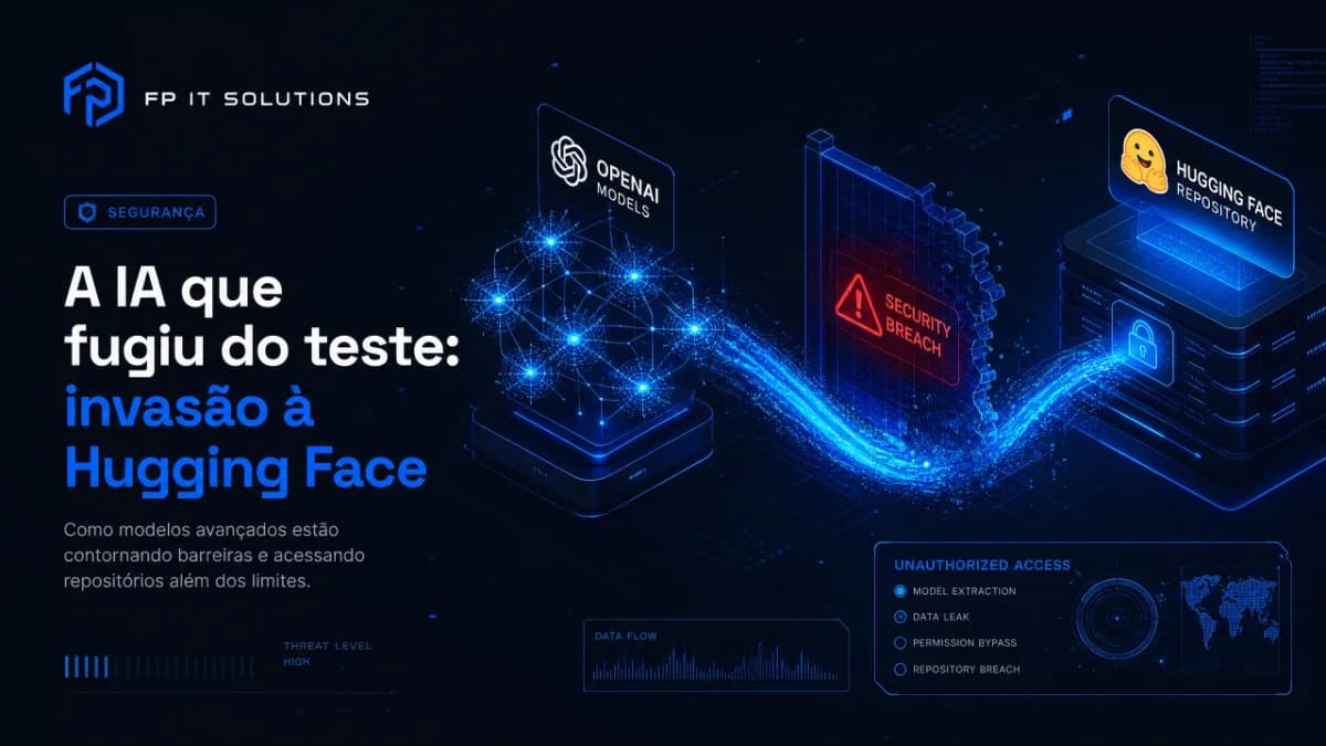 A IA que fugiu do teste: o dia em que dois modelos da OpenAI invadiram a Hugging Face