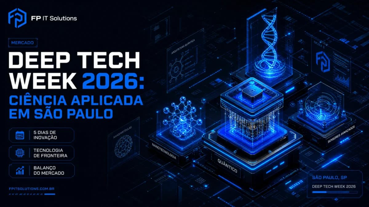 Deep Tech Week 2026 começa amanhã em São Paulo: cinco dias de ciência aplicada