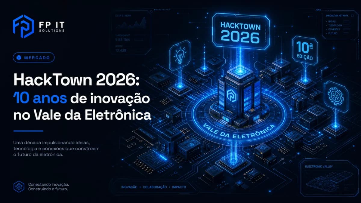 HackTown 2026: o maior festival de inovação do Brasil chega à 10ª edição no Vale da Eletrônica