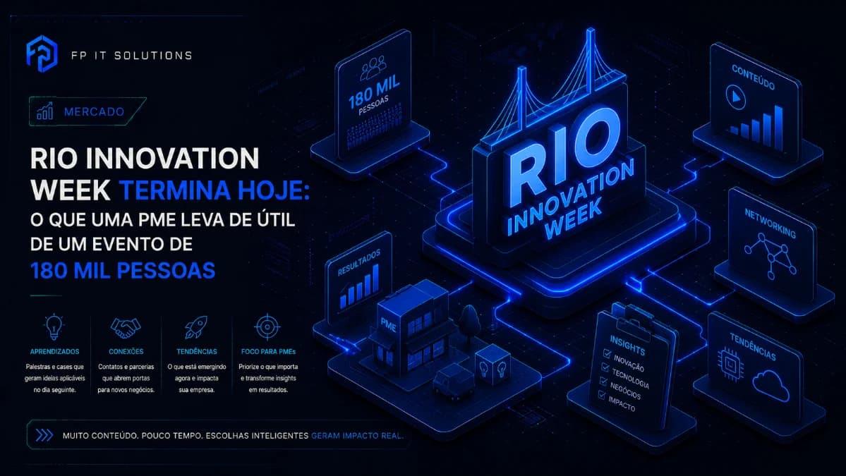 Rio Innovation Week termina hoje: o que uma PME leva de útil de um evento de 180 mil pessoas