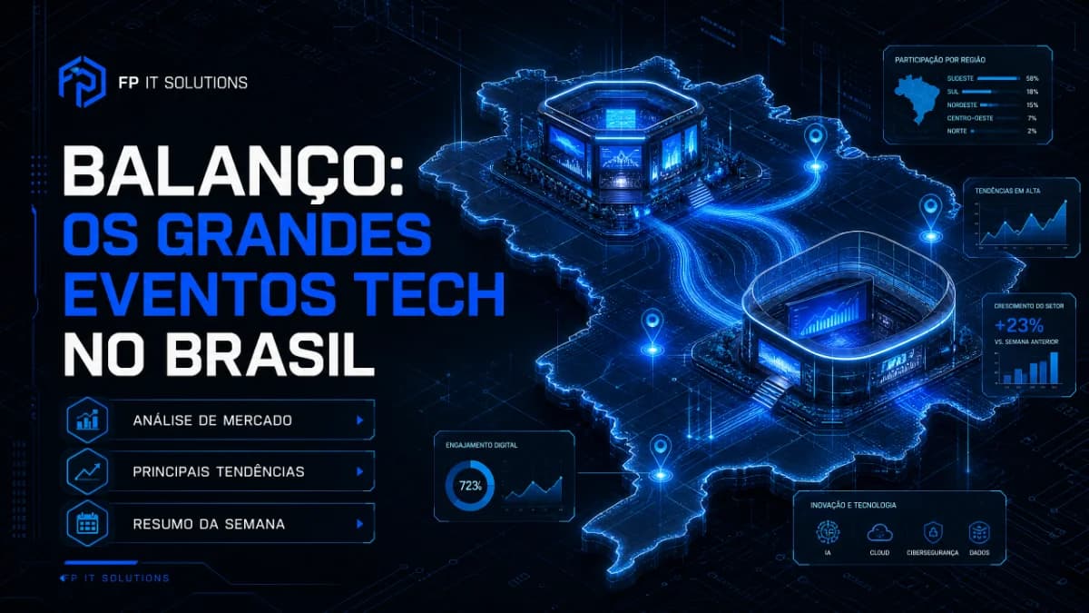 A semana em que o Brasil teve dois grandes eventos de tecnologia: o balanço