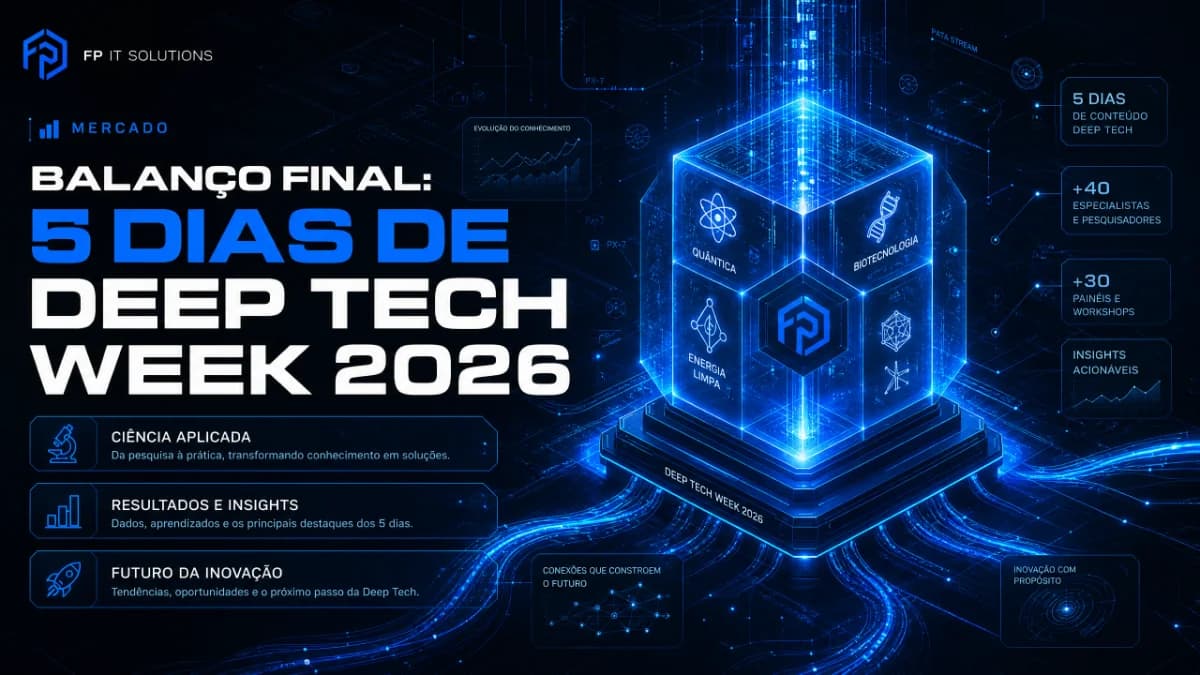 Deep Tech Week 2026 termina hoje: o balanço de cinco dias de ciência aplicada em São Paulo