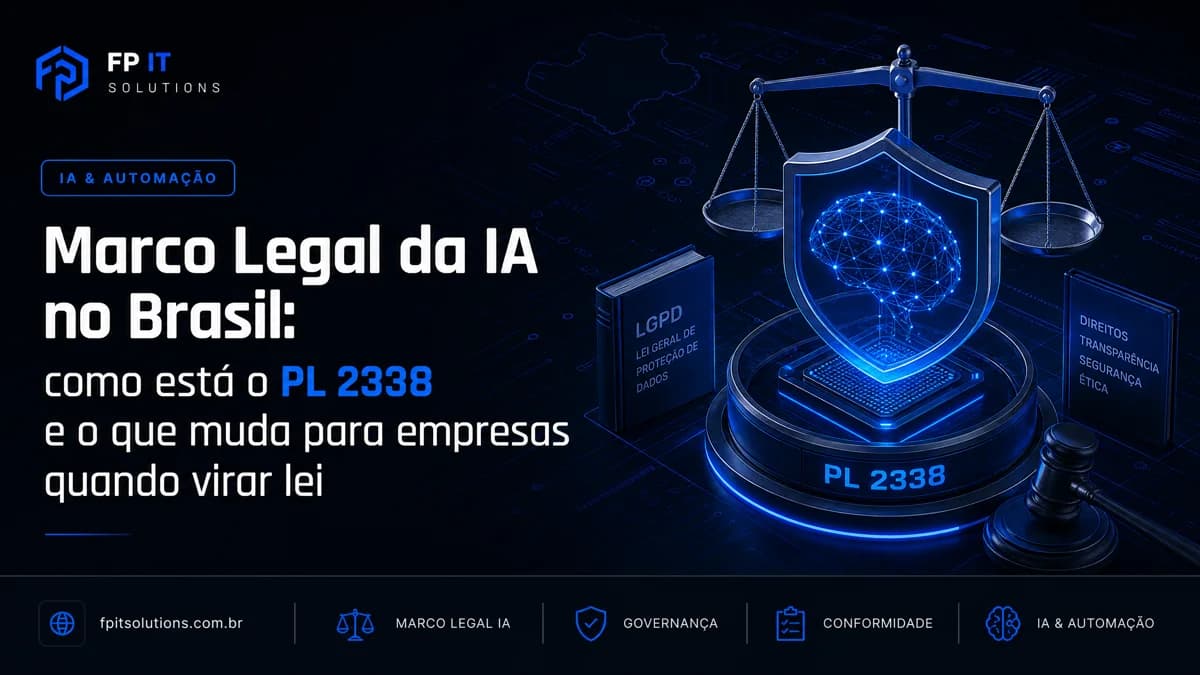 Marco Legal da IA no Brasil: como está o PL 2338 e o que muda para empresas quando virar lei