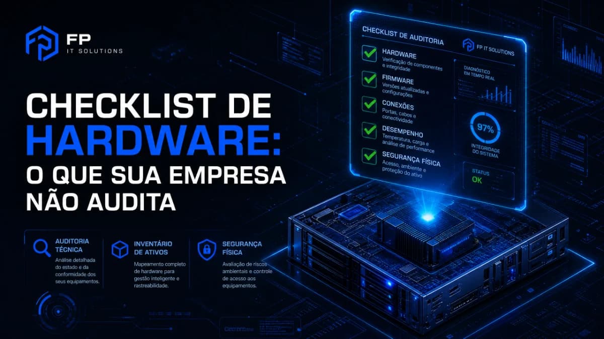 O checklist de hardware que quase nenhuma empresa audita (e devia)