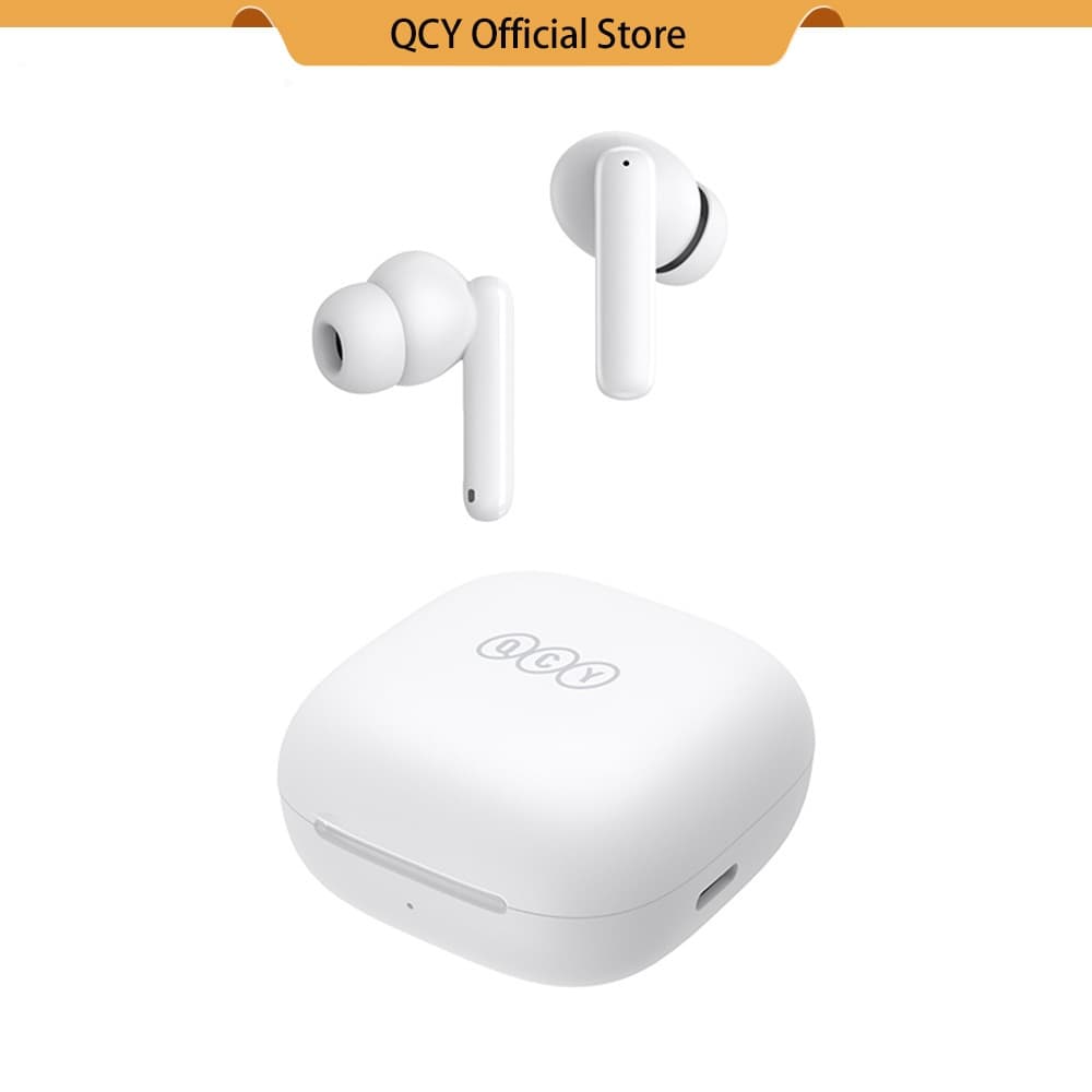 QCY T13 ANC Fones de Ouvido Sem Fio Bluetooth 5.3 com Cancelamento de Ruído