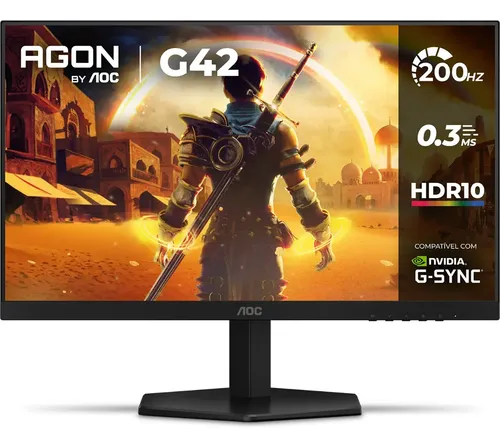 Monitor Gamer AOC AGON G42 24" 200Hz HDR10 G-Sync