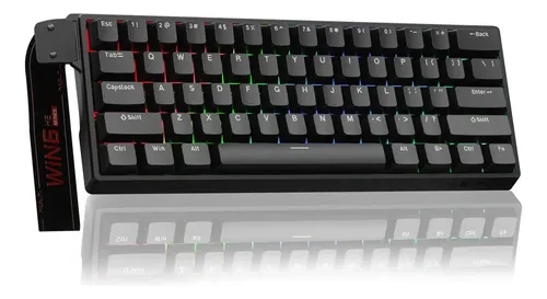 Teclado Mecânico Magnético Aula Win60 HE 60% RGB