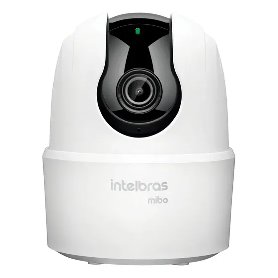 Câmera Inteligente Intelbras iME 360 3MP Wi-Fi — Visão 360°, Cor Branco