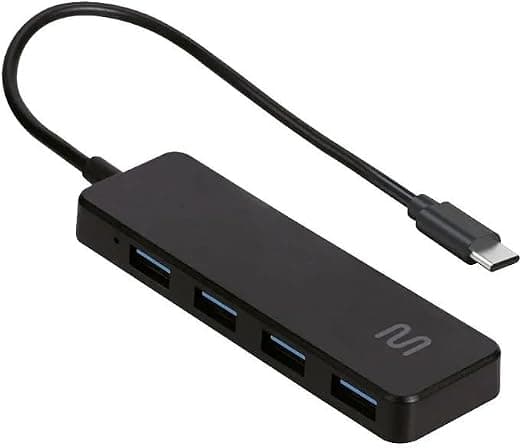 Adaptador Hub Tipo-C Multilaser com 4 Portas Slim - AC445