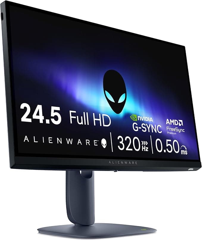 Monitor Gamer Alienware 25" Full HD 320Hz IPS - AW2525HM