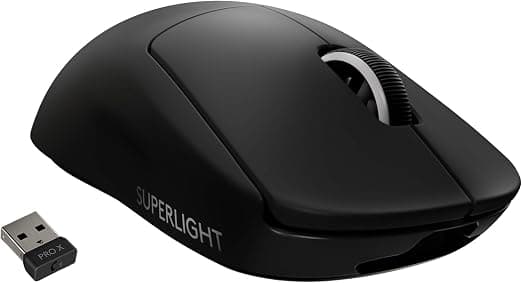 Mouse Gamer Sem Fio Logitech G PRO X SUPERLIGHT - Ultraleve 63g, Sensor HERO 25K