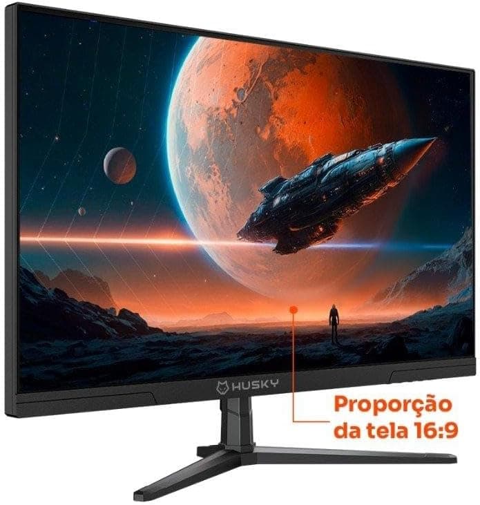 Monitor Gamer Husky Boreal 25", FHD, 200Hz, 1ms, IPS, Adaptive Sync, DisplayPort e HDMI, HDR - HMG00325PT