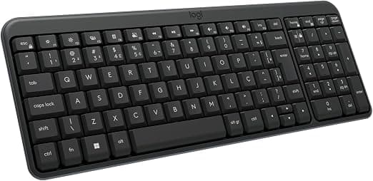 Teclado Sem Fio Logitech K250 Bluetooth ABNT2