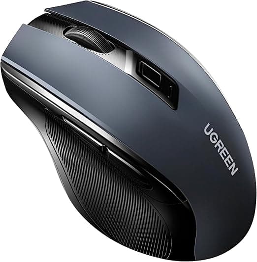 Mouse Ugreen Sem Fio Ergonômico 4000 DPI