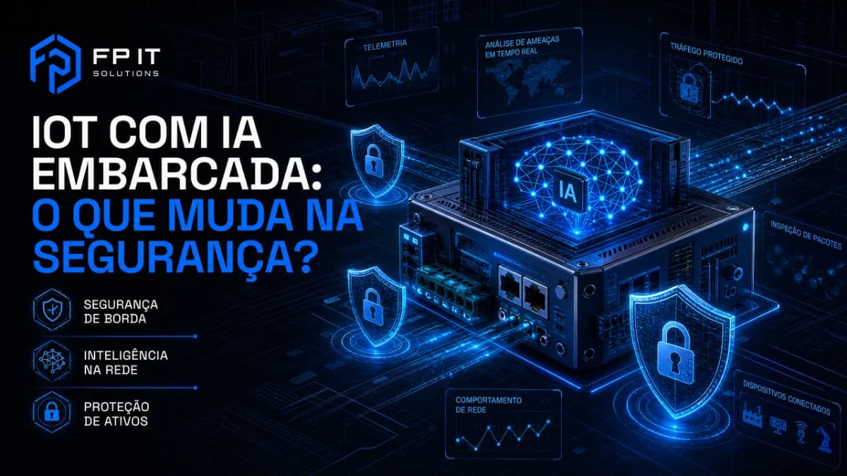 Quando o dispositivo IoT da rede também tem IA embarcada: o que muda na segurança