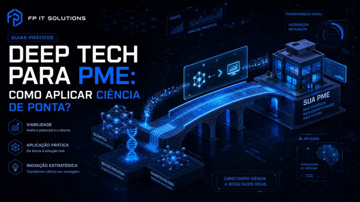 PME pode aplicar deep tech? O que dá pra tirar de um evento de ciência de ponta sem ser cientista