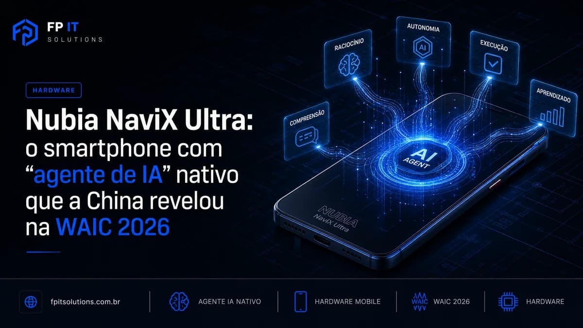 Nubia NaviX Ultra: o smartphone com "agente de IA" nativo que a China revelou na WAIC 2026