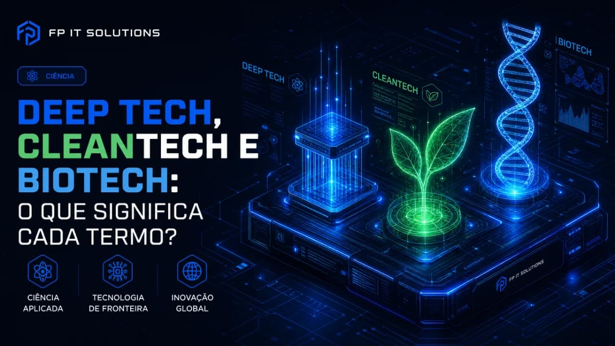 Deep tech, cleantech, biotech: o que cada termo realmente significa