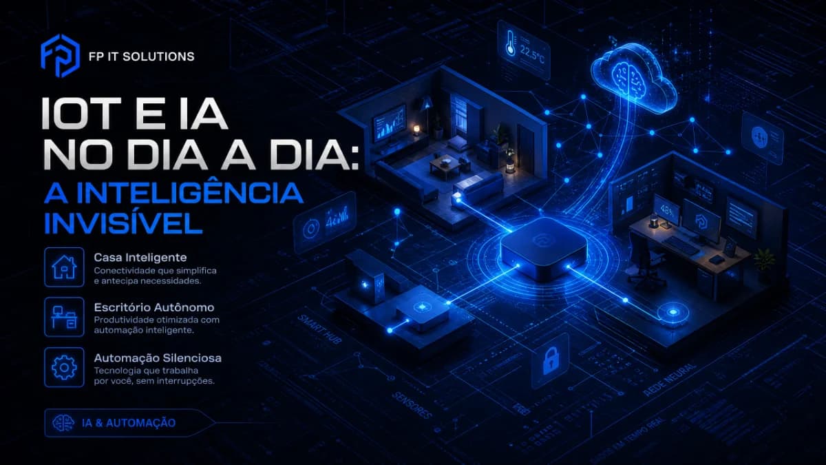IoT e IA no dia a dia: como a casa e o escritório ficaram mais espertos sem ninguém perceber