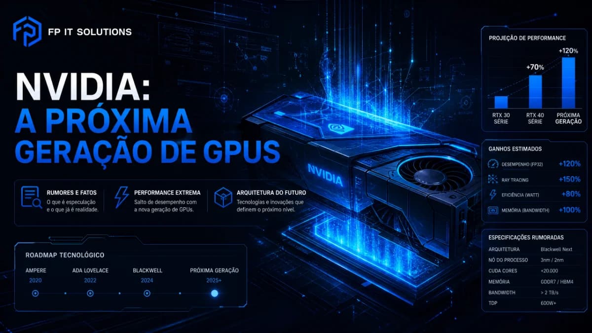 NVIDIA prepara a próxima geração de GPU: o que já se sabe (e o que ainda é rumor)