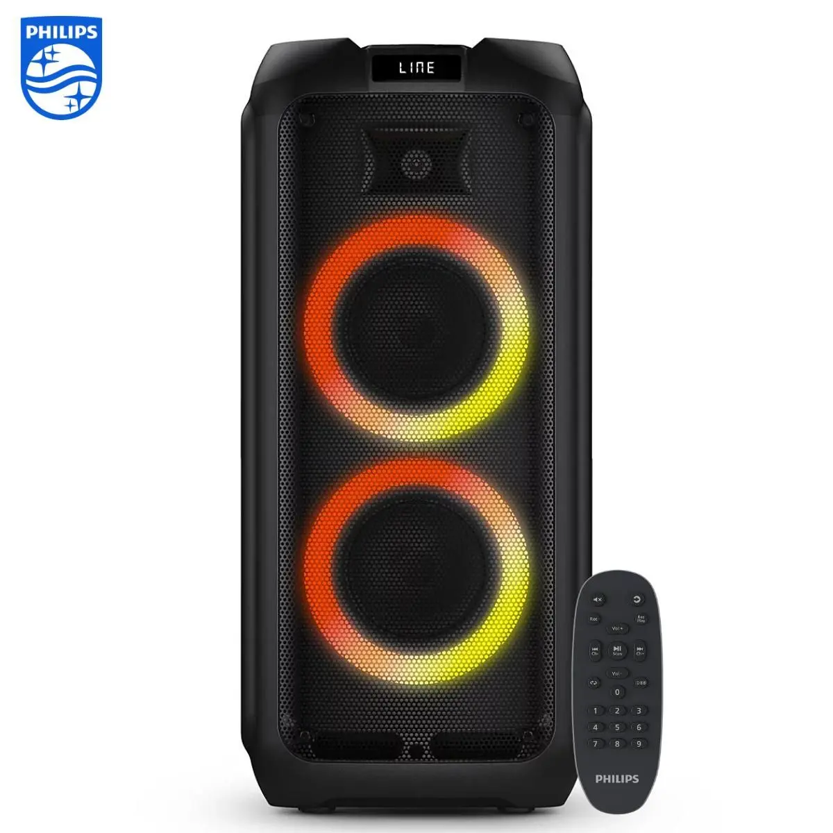 Caixa de Som Philips Party Speaker 1300W Bluetooth