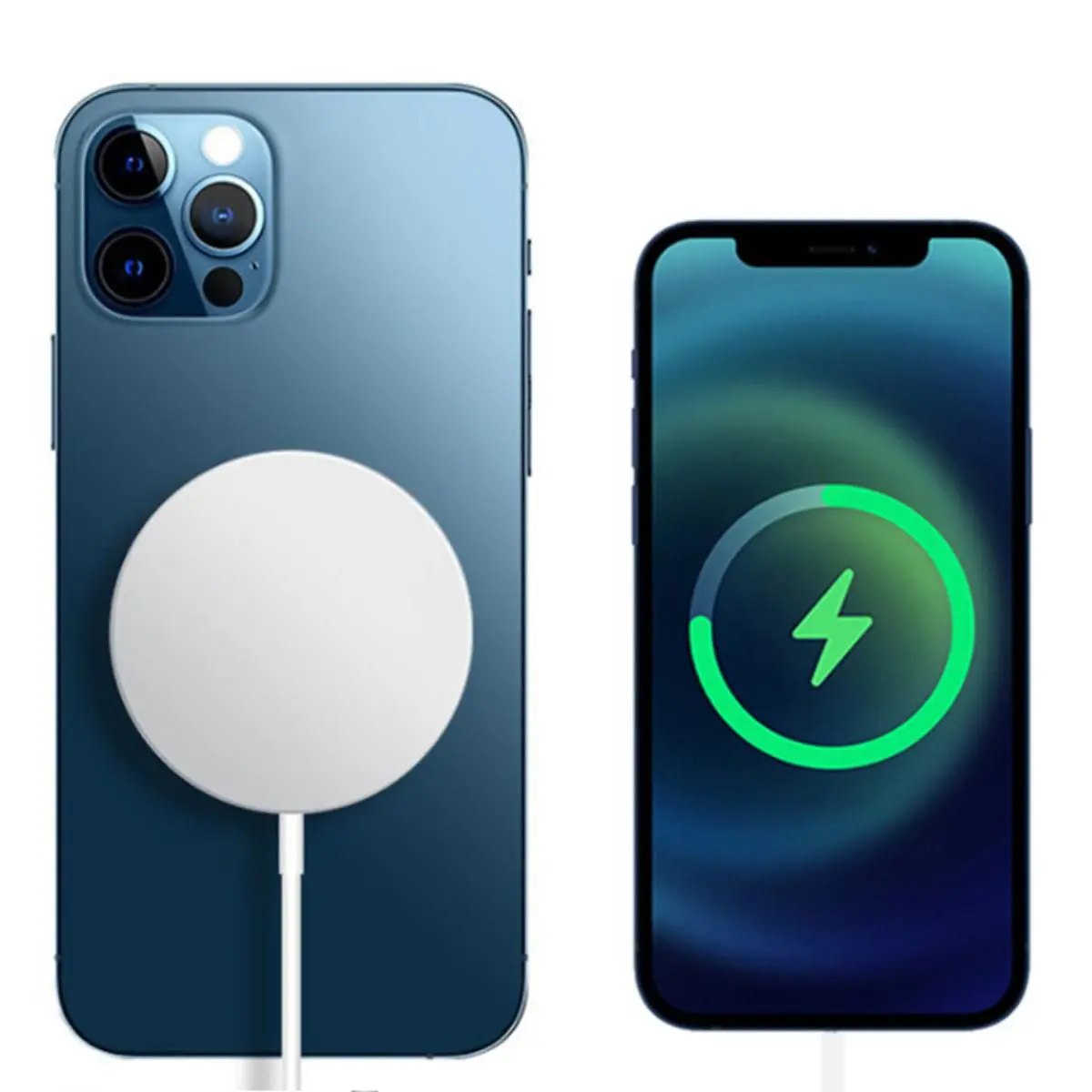 Carregador Sem Fio Magnético por Indução Compatível com iPhone
