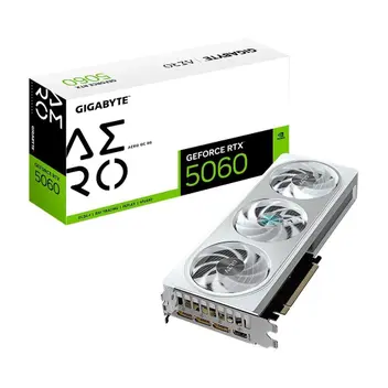 Placa de Vídeo Gigabyte RTX 5060 AERO OC 8GB GDDR7