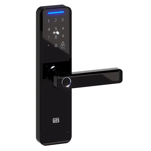 Fechadura Digital WiFi Embutir WEG Home Biometria