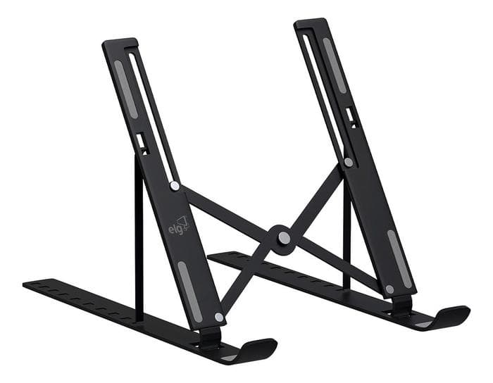 Suporte de Mesa para Notebook ELG Ajustável e Ergonômico, Ideal para Escritórios e Estudo