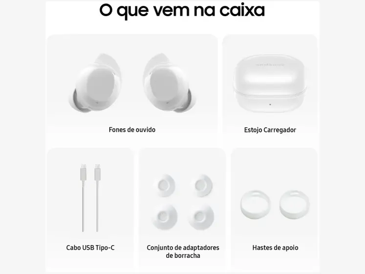 Fone de Ouvido Bluetooth Samsung Galaxy Buds Core