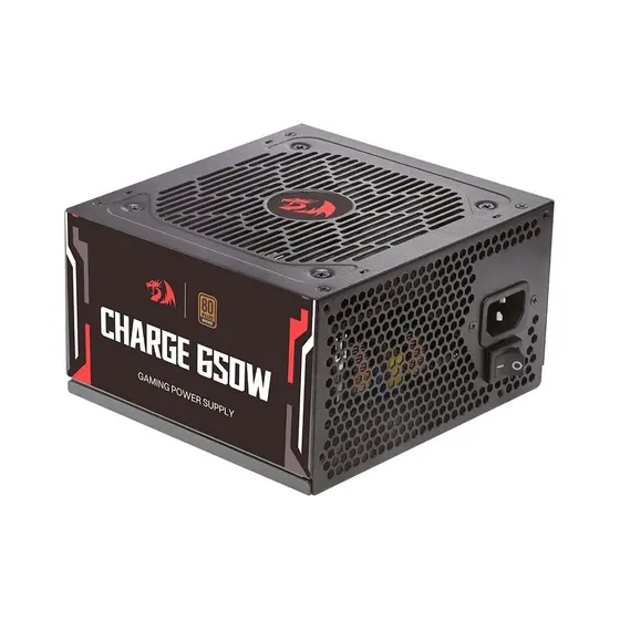 Fonte Gamer Redragon Charge 650W 80 Plus Bronze