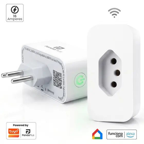 Tomada Inteligente Wifi 16A PandaPlus Smartlife