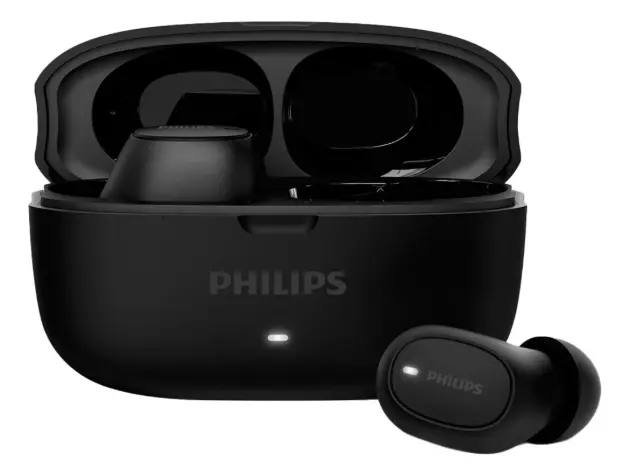 Fone De Ouvido Philips Tat2500 Bluetooth True Wireless Preto