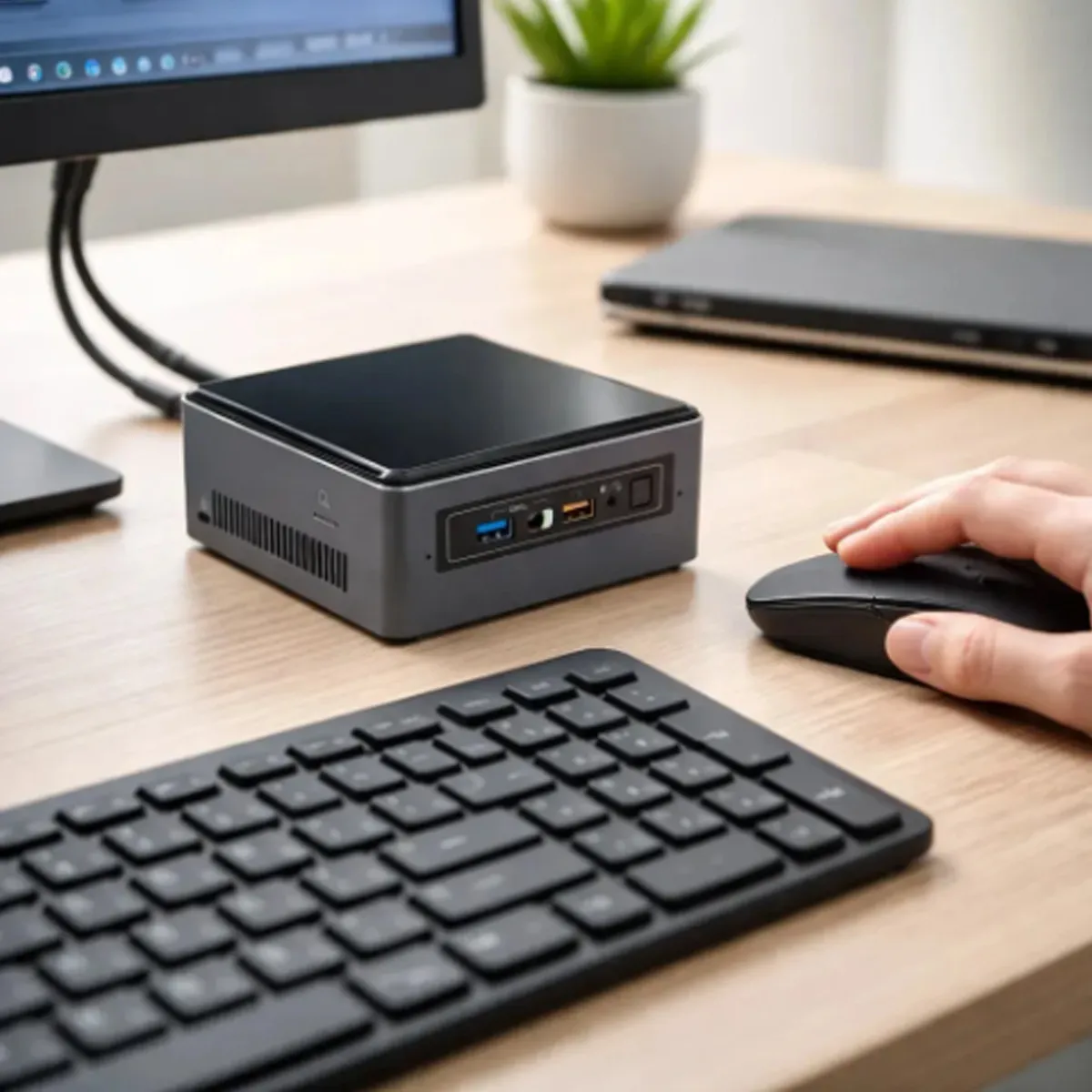 Mini PC Intel NUC i5 10ª Geração, 16GB RAM, SSD 128GB (Recondicionado)