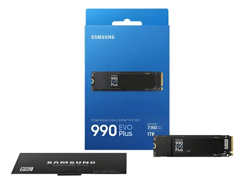 SSD Samsung 990 EVO Plus 1TB NVMe PCIe Gen5 M.2