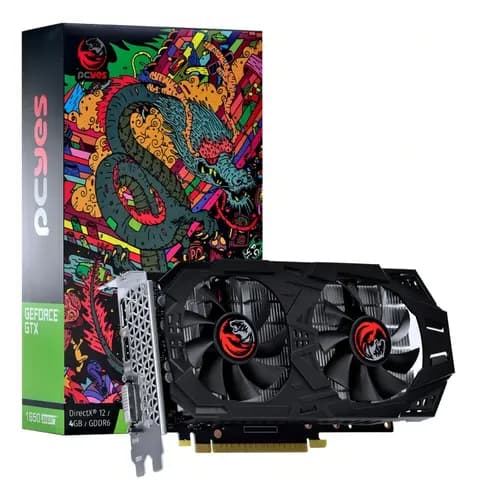 Placa de Vídeo PCYes GeForce GTX 1650 GDDR6 4GB