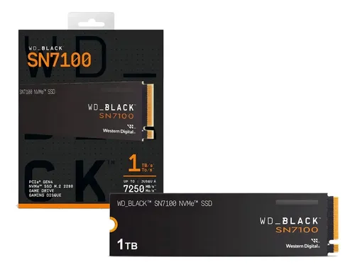 SSD WD Black SN7100 1TB M.2 2280 NVMe PCIe Gen4
