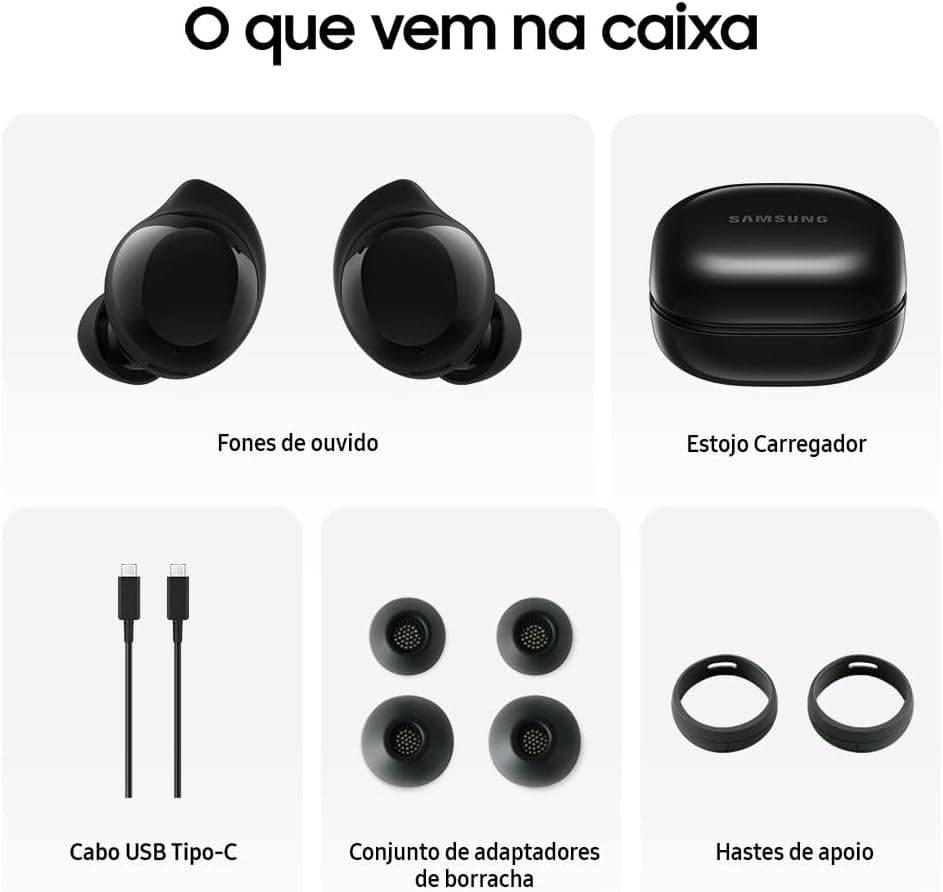 Samsung Galaxy Buds Core Fone Bluetooth Cancelamento de Ruído
