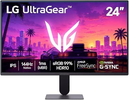 Monitor LG UltraGear 24" IPS 144Hz - 24G411B