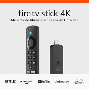 Fire TV Stick 4K Streaming com Dolby Vision e Wi-Fi 6