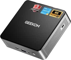 Mini PC GEEKOM Air12 Intel N100, 16GB DDR5, 512GB SSD