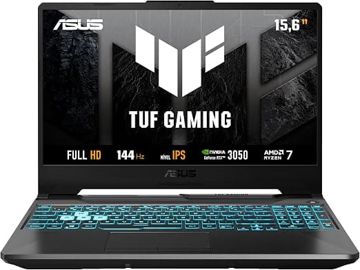 Notebook Gamer ASUS TUF Gaming A15 RTX 3050 AMD Ryzen 7 16GB 512GB SSD 144Hz