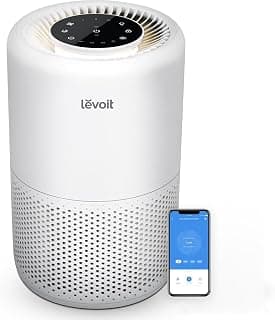 Purificador de Ar LEVOIT Core 200S-P HEPA com Controle por Voz