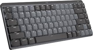 Teclado Mecânico Sem Fio Logitech MX Mechanical Mini Retroiluminado