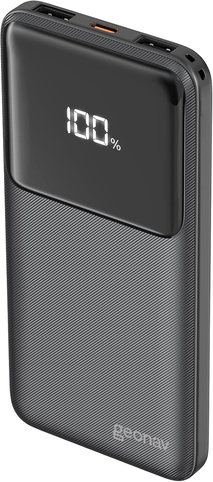 Geonav Power Bank Carregador Portátil 10.000mAh USB-A e USB-C